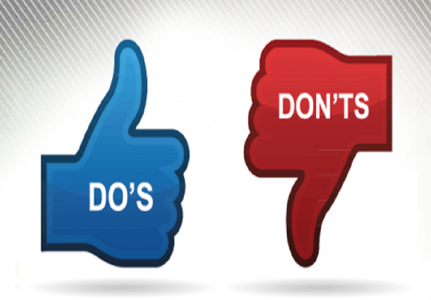 Dos and Dont's: How To Keep Your Job
