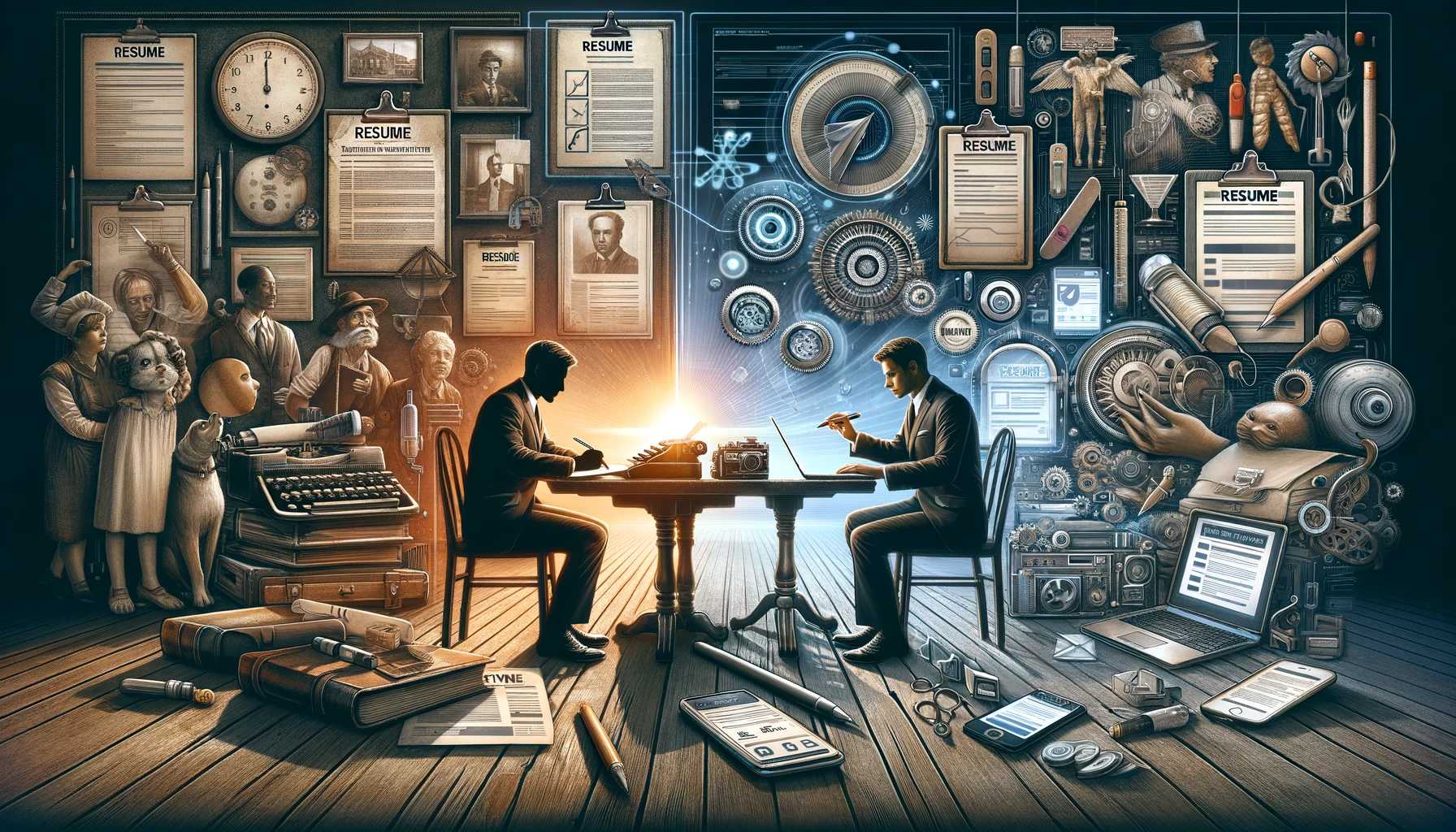 The Human Impact of Technology on Resume Writing