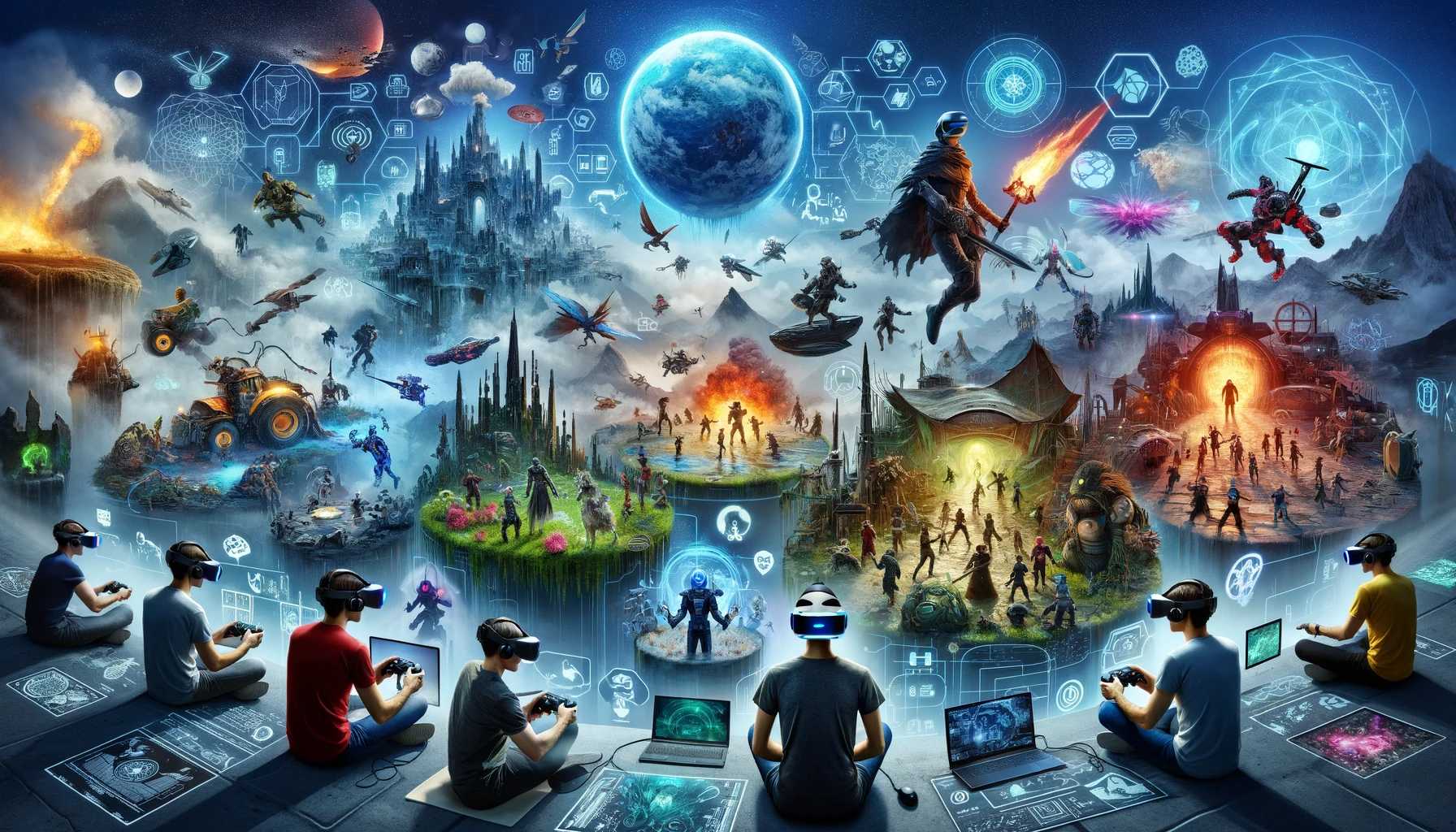The use of Virtual Reality VR in Gaming