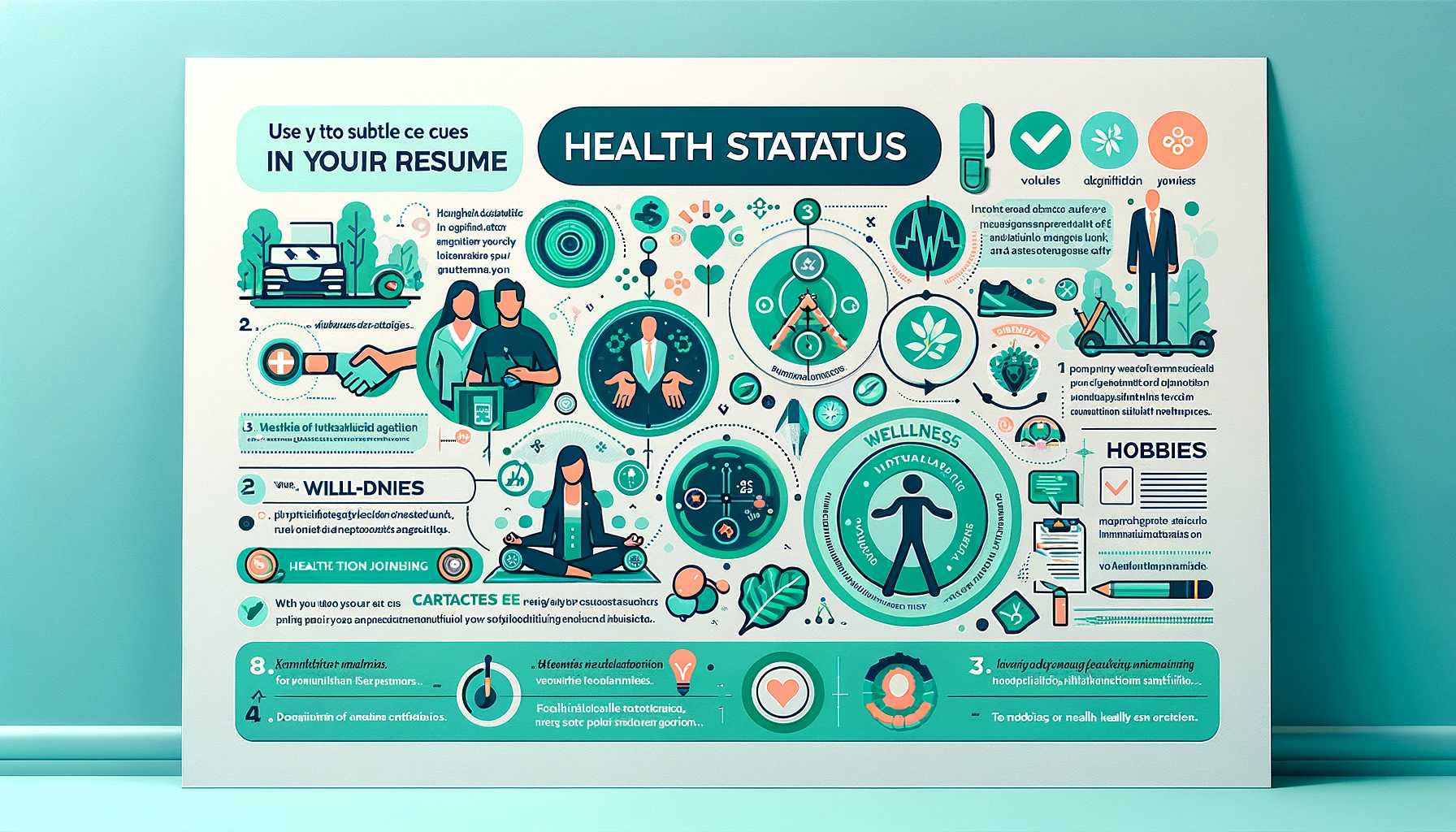 How to Indicate Health Status in Your Resume