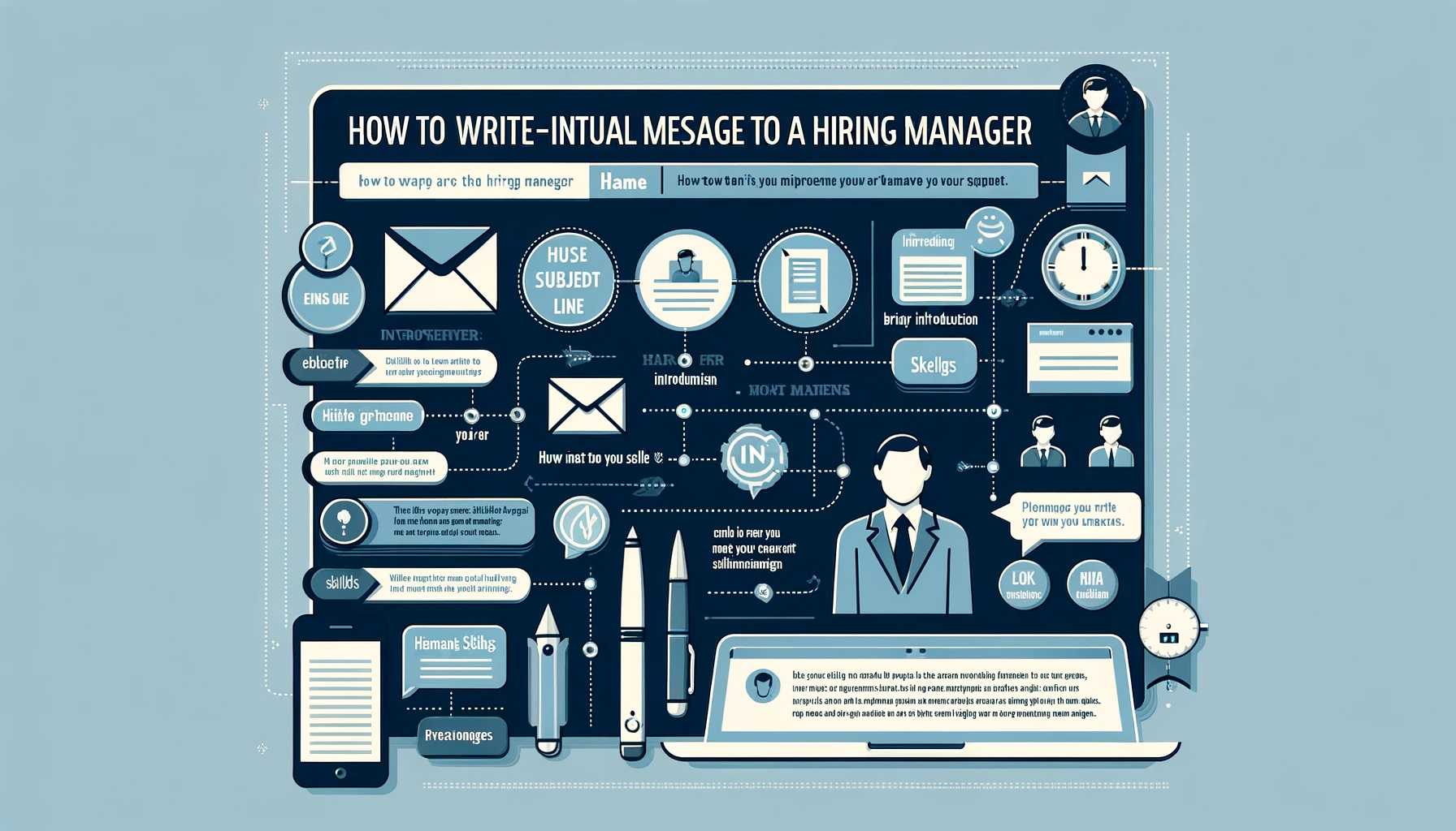 How to Write an Initial Message to a Hiring Manager  (With Examples)