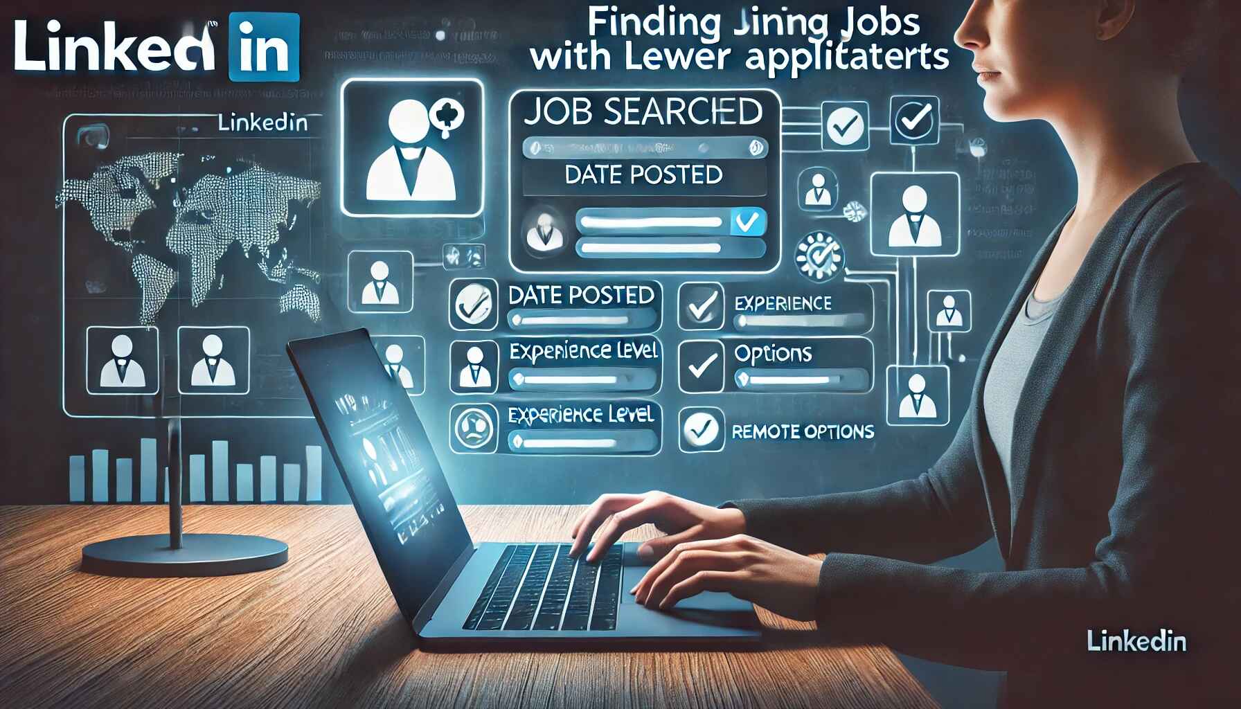 How to Find Jobs on LinkedIn with Less Applicants