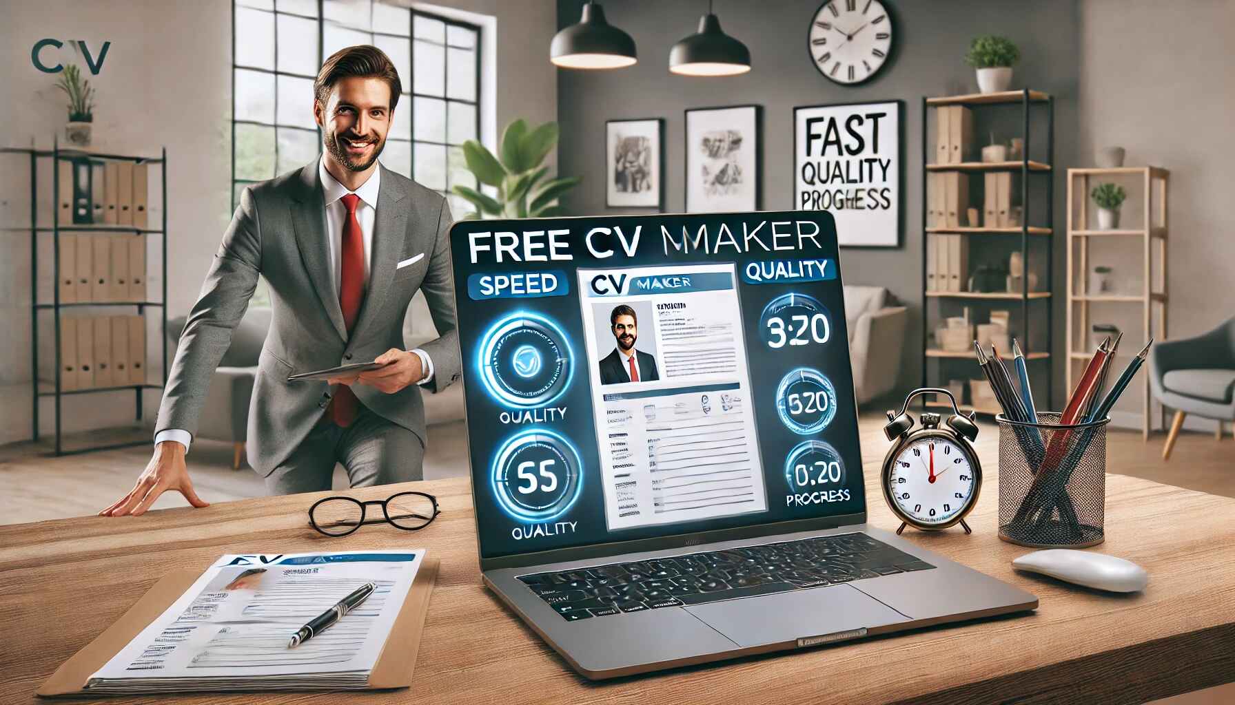 How Free CV Makers Save Time Without Sacrificing Quality