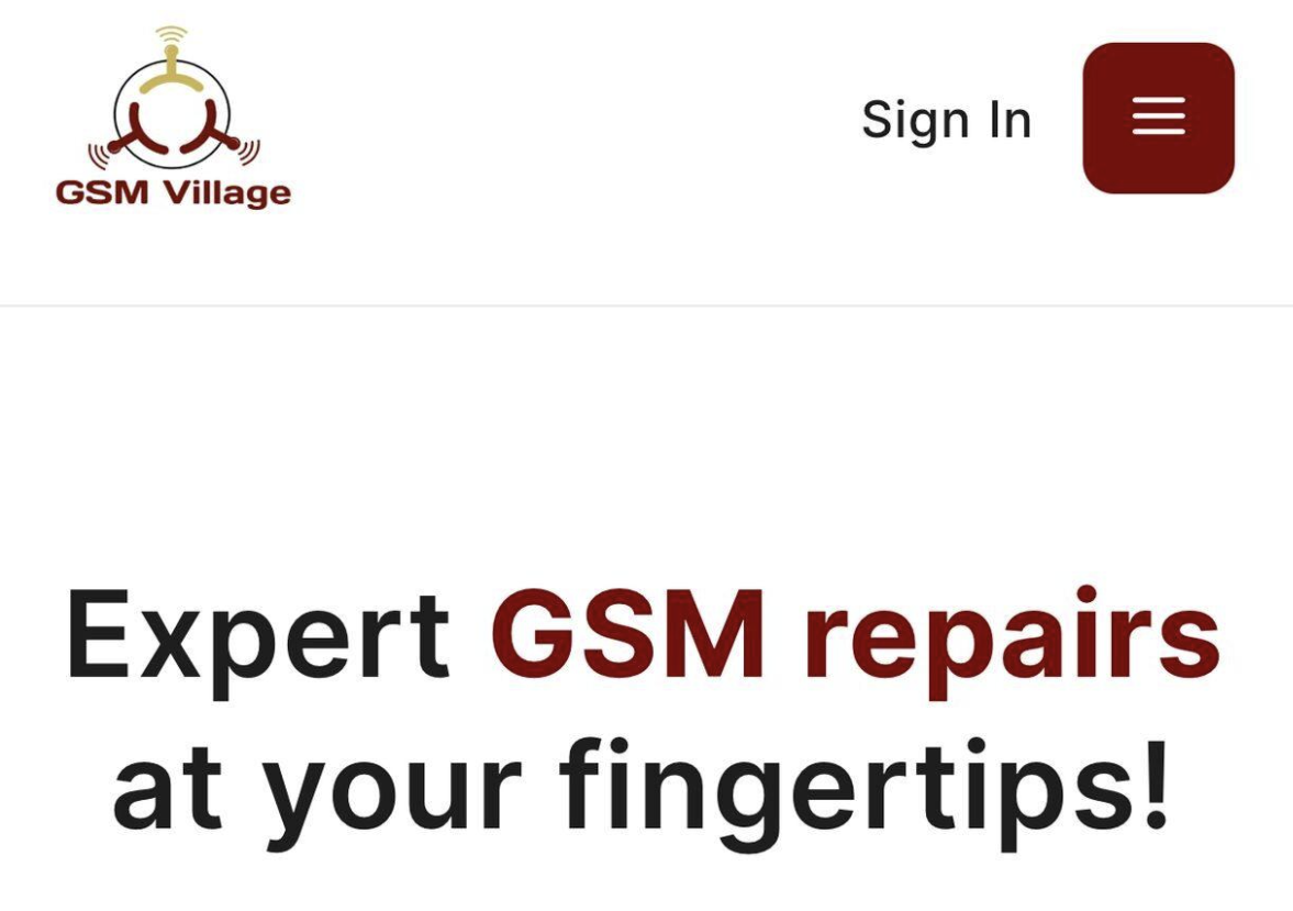 MyGSMVillage: Transforming Phone Repairs for Nigerians