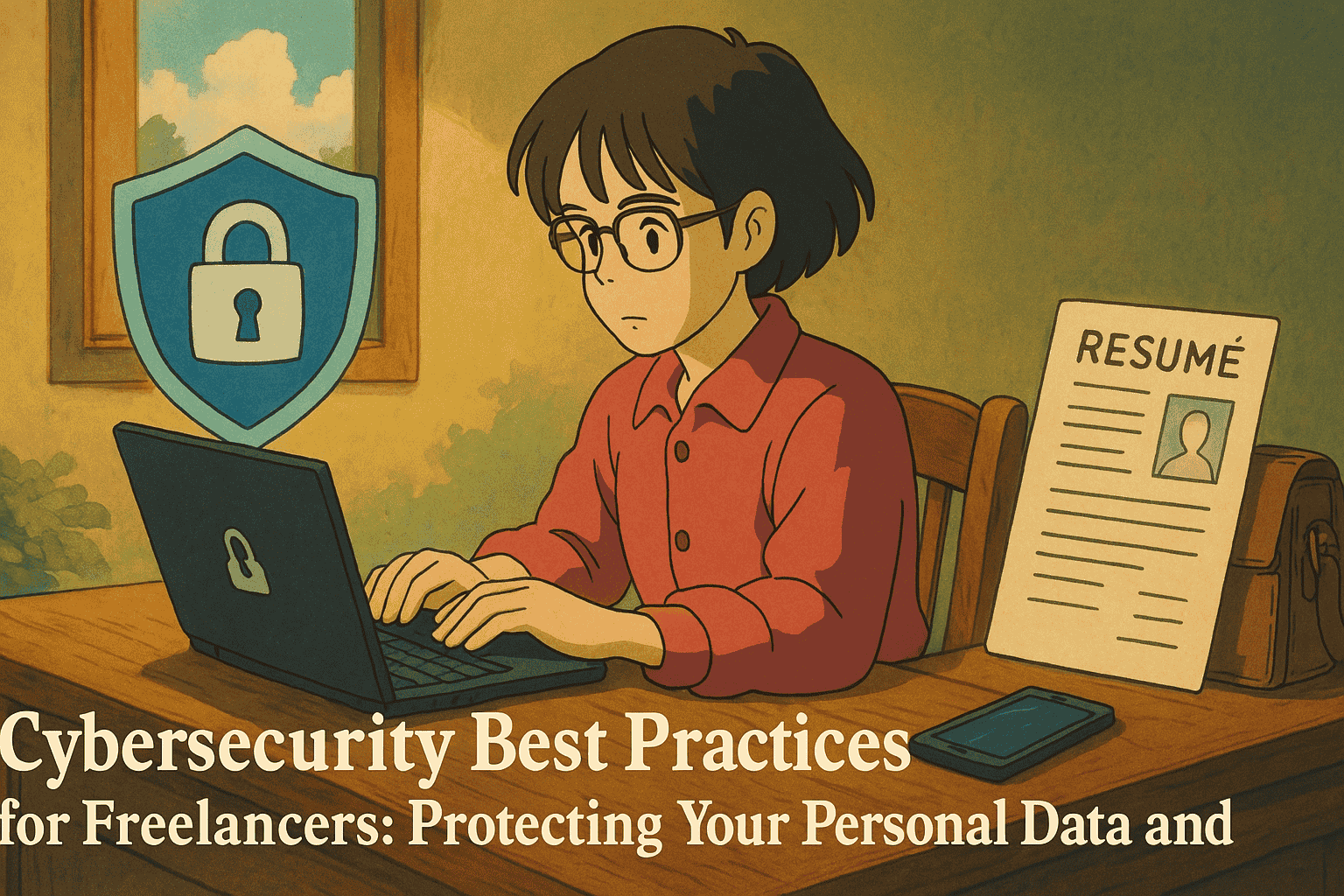 Cybersecurity Best Practices for Freelancers: Protecting Personal Data and Resumes