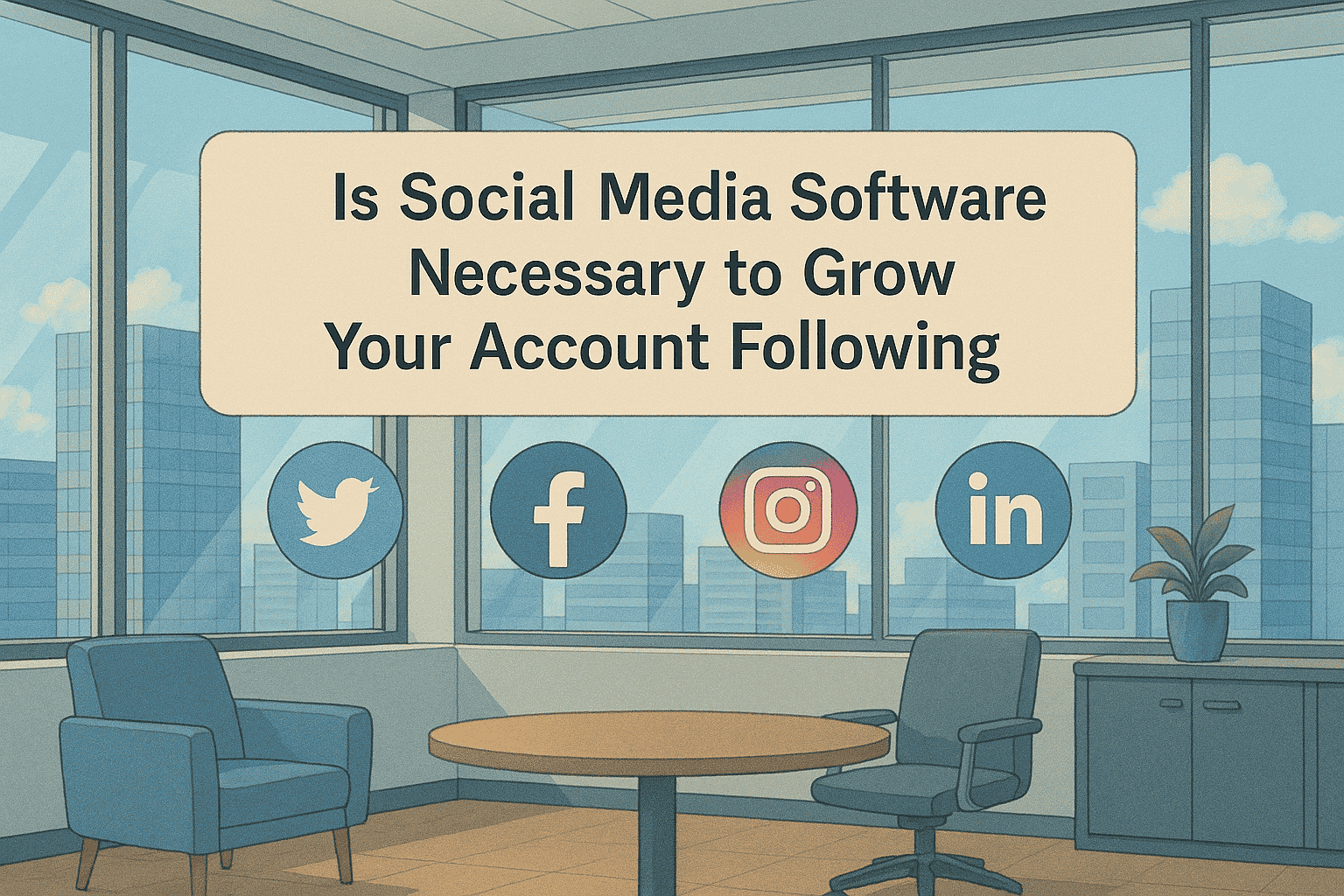 Is Social Media Software Necessary to Grow Your Account Following?