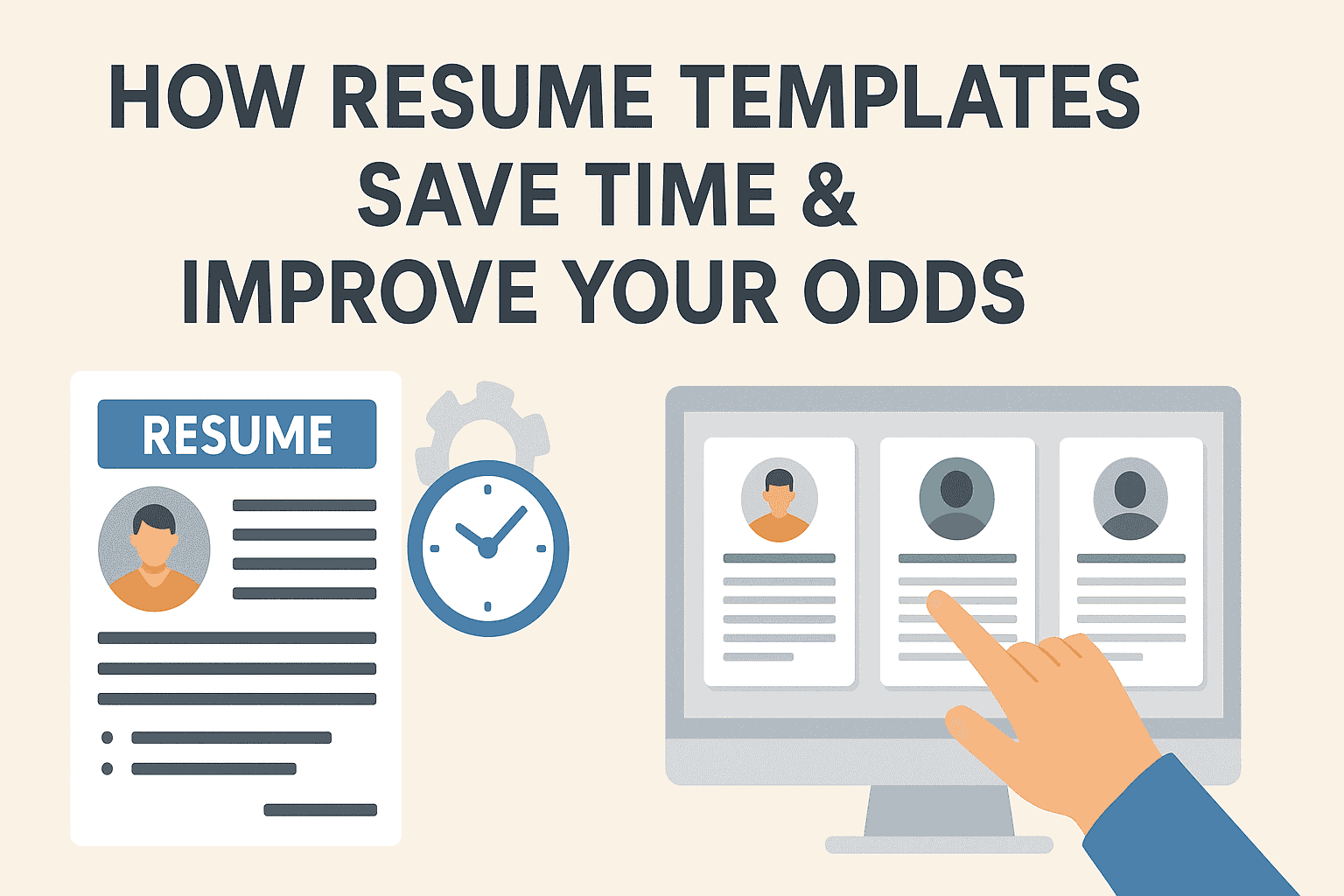 How Resume Templates Save Time & Improve Your Odds