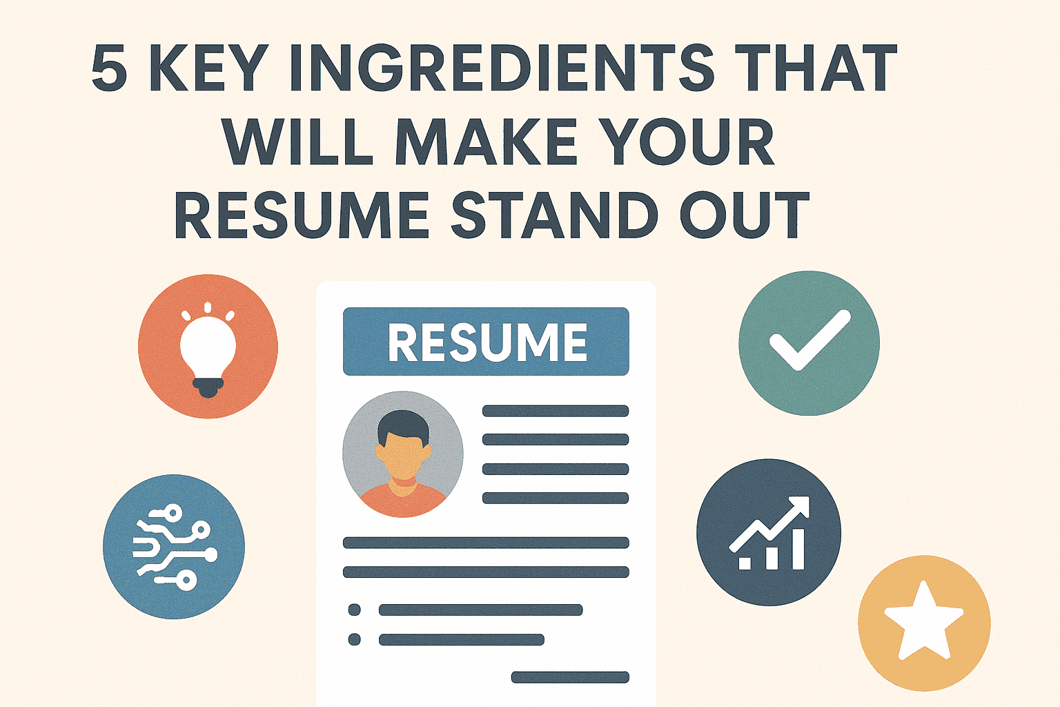 5 Key Ingredients That Will Make Your Resume Stand Out