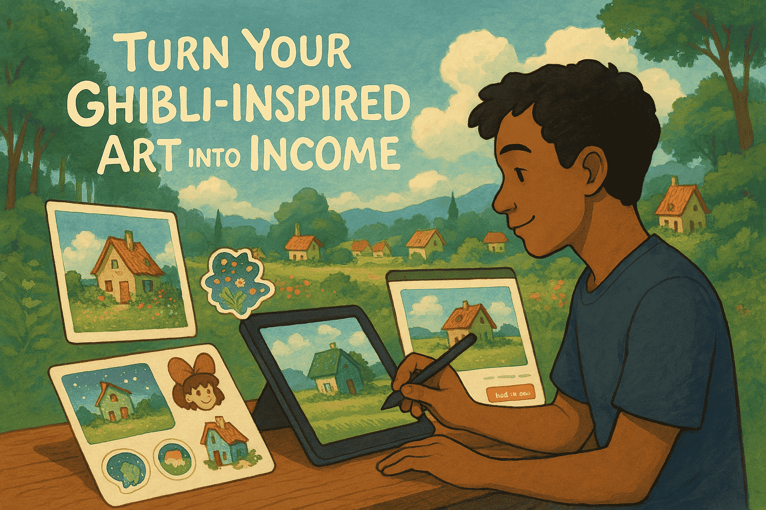How to Make Money from Ghibli-Style Images