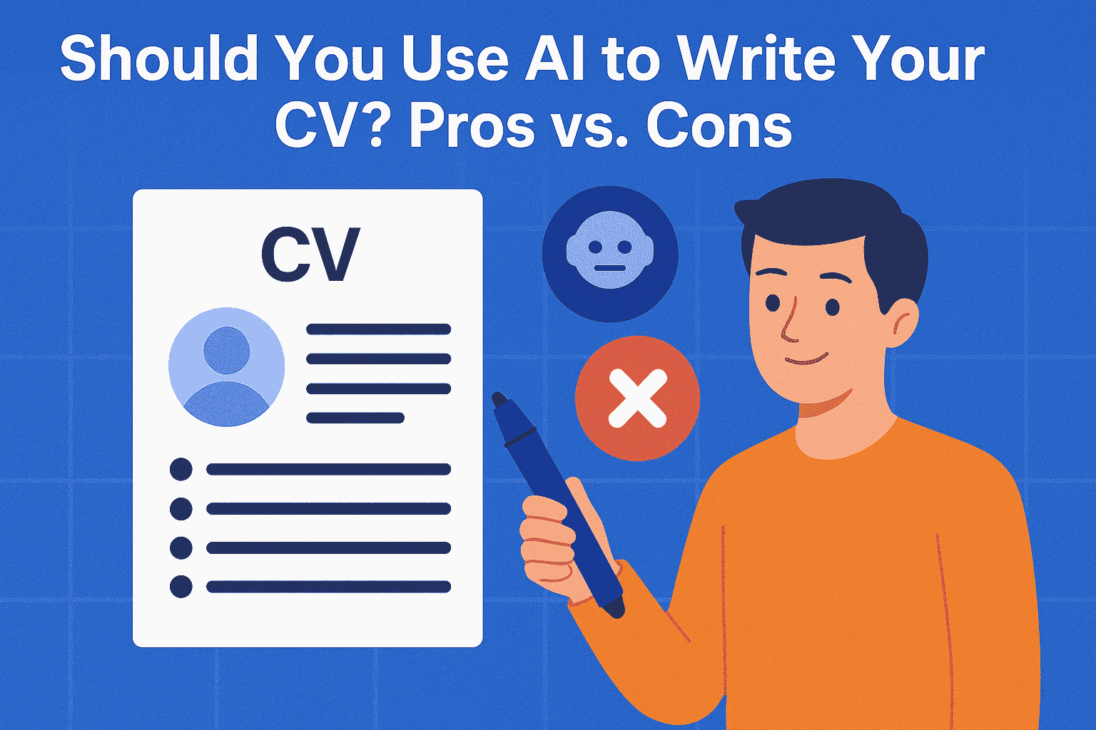 hould You Use AI to Write Your CV? Pros vs. Cons