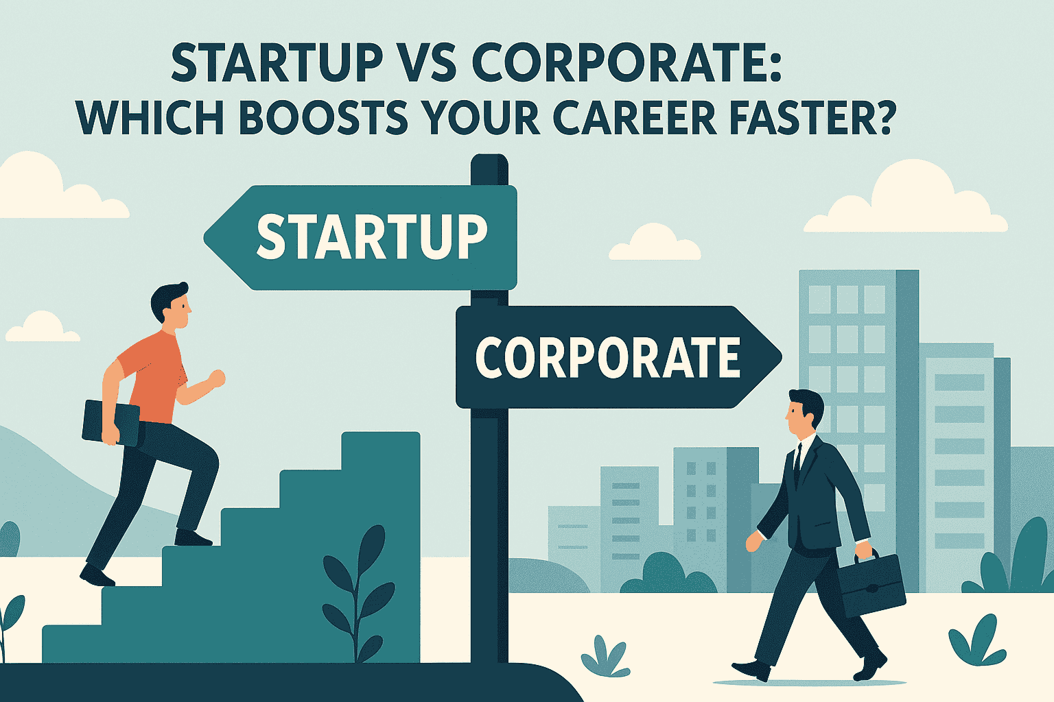 Startup vs Corporate: Which Boosts Your Career Faster?