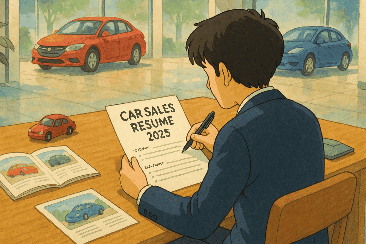 How to Write a Car Sales Resume in 2025