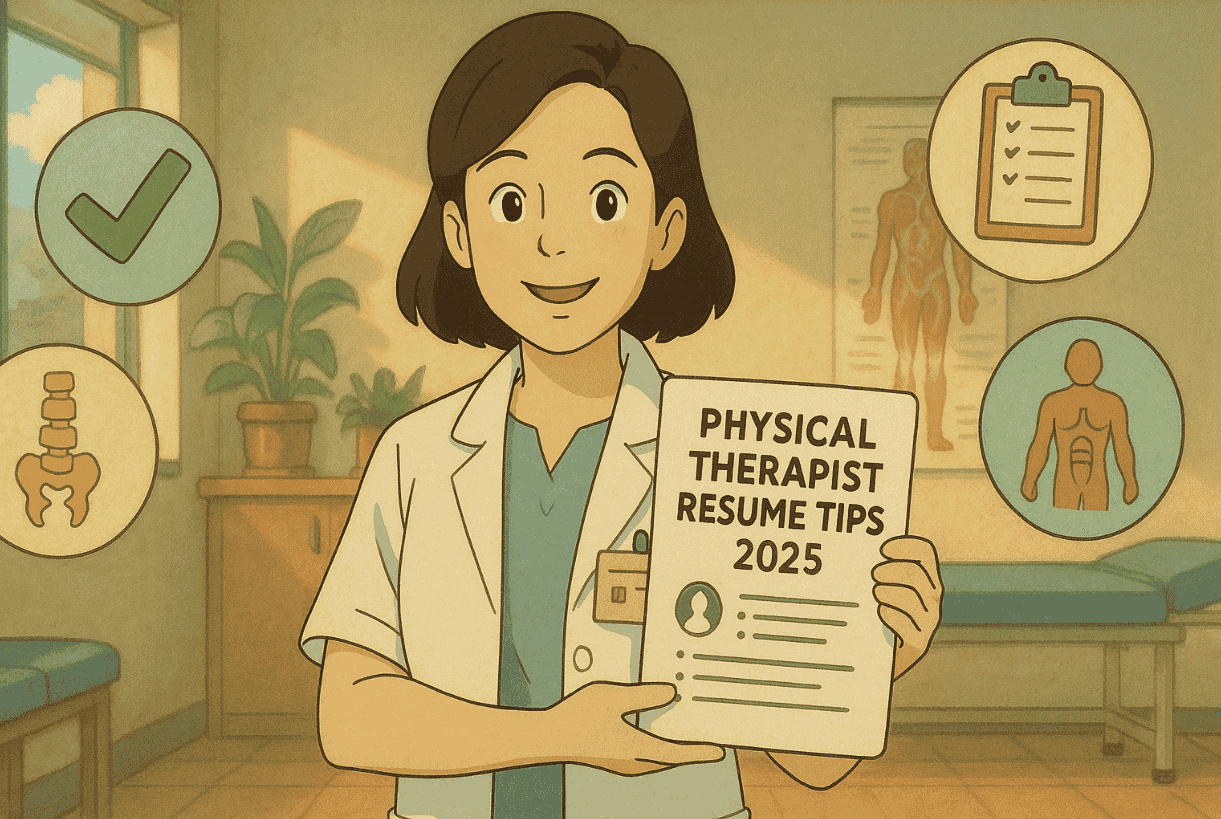 Physical Therapist Resume Tips That Get You Hired in 2025