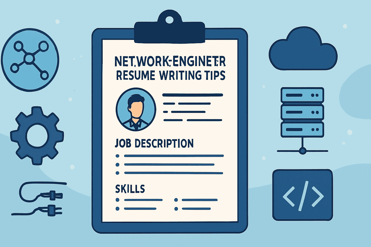 Network Engineer Resume Writing Tips with Job Description and Skills