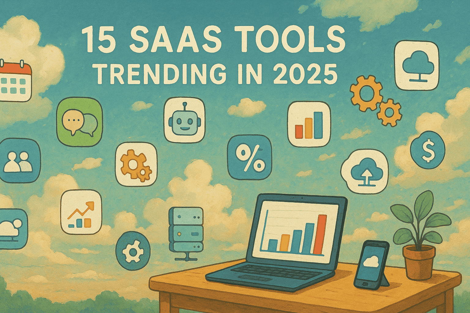 15 SaaS Tools Trending in 2025