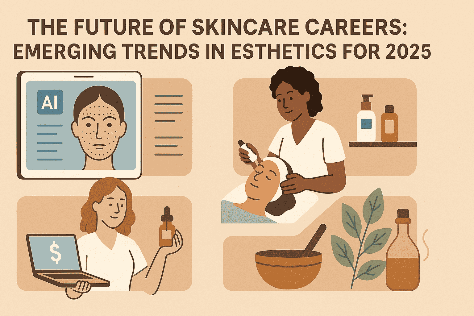 The Future of Skincare Careers: Emerging Trends in Esthetics for 2025
