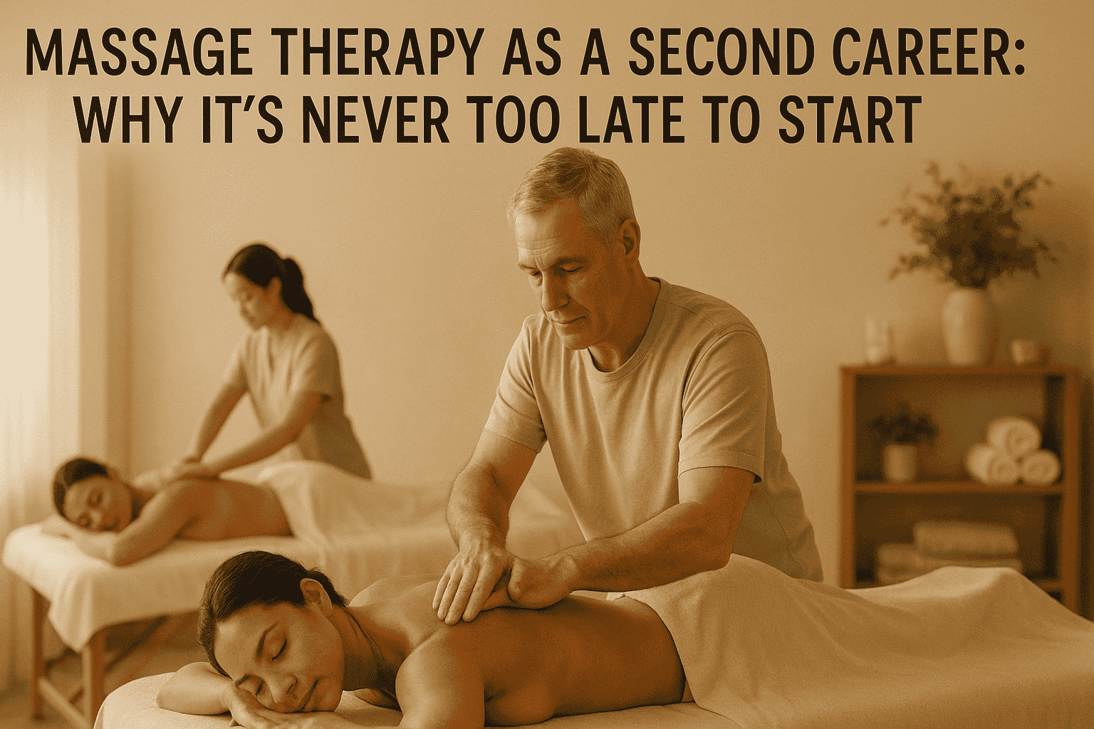 Massage Therapy as a Second Career: Why It's Never Too Late to Start