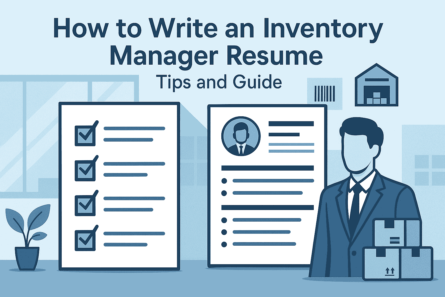 How to Write an Inventory Manager Resume Tips and Guide