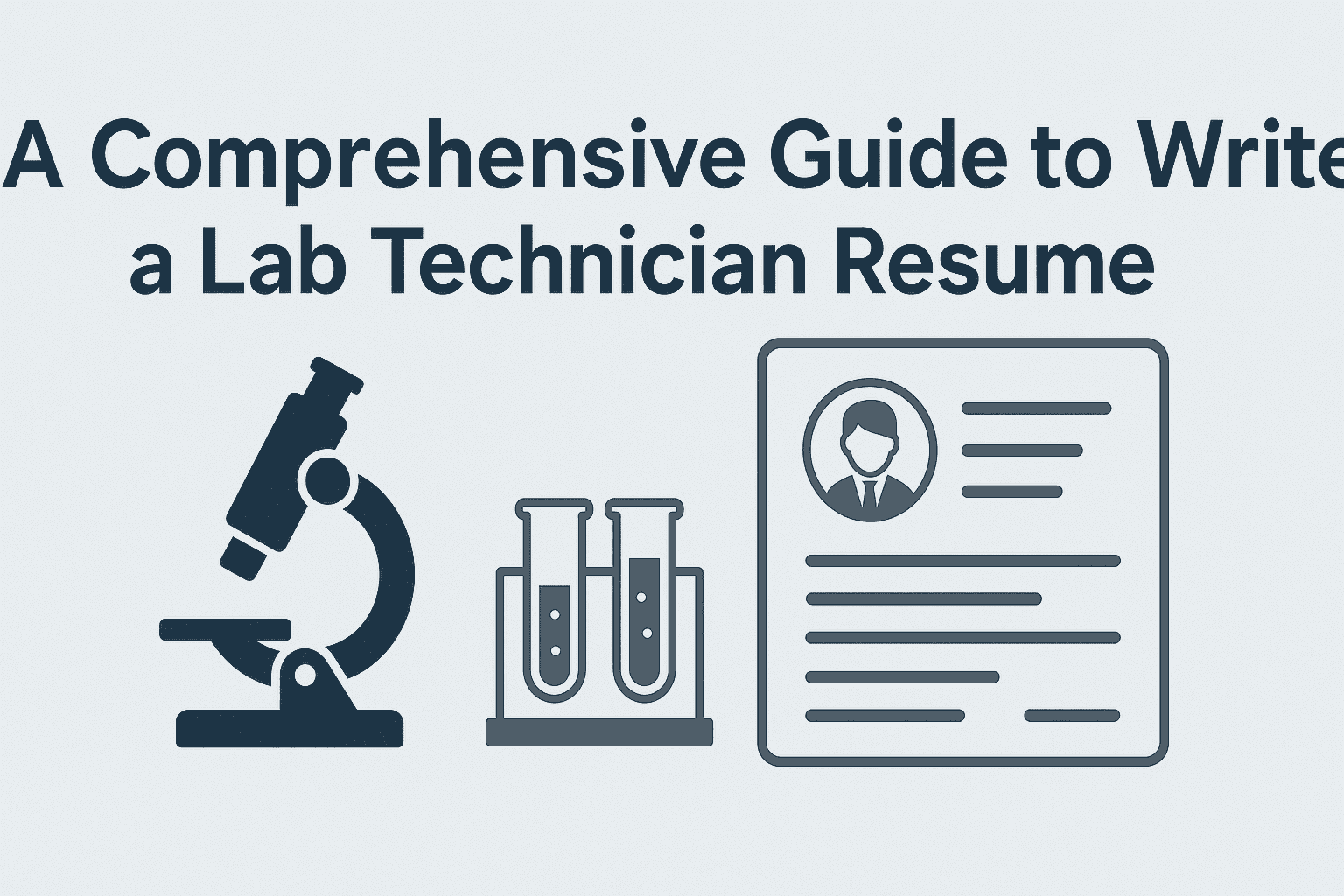 A Comprehensive Guide to Write a Lab Technician Resume