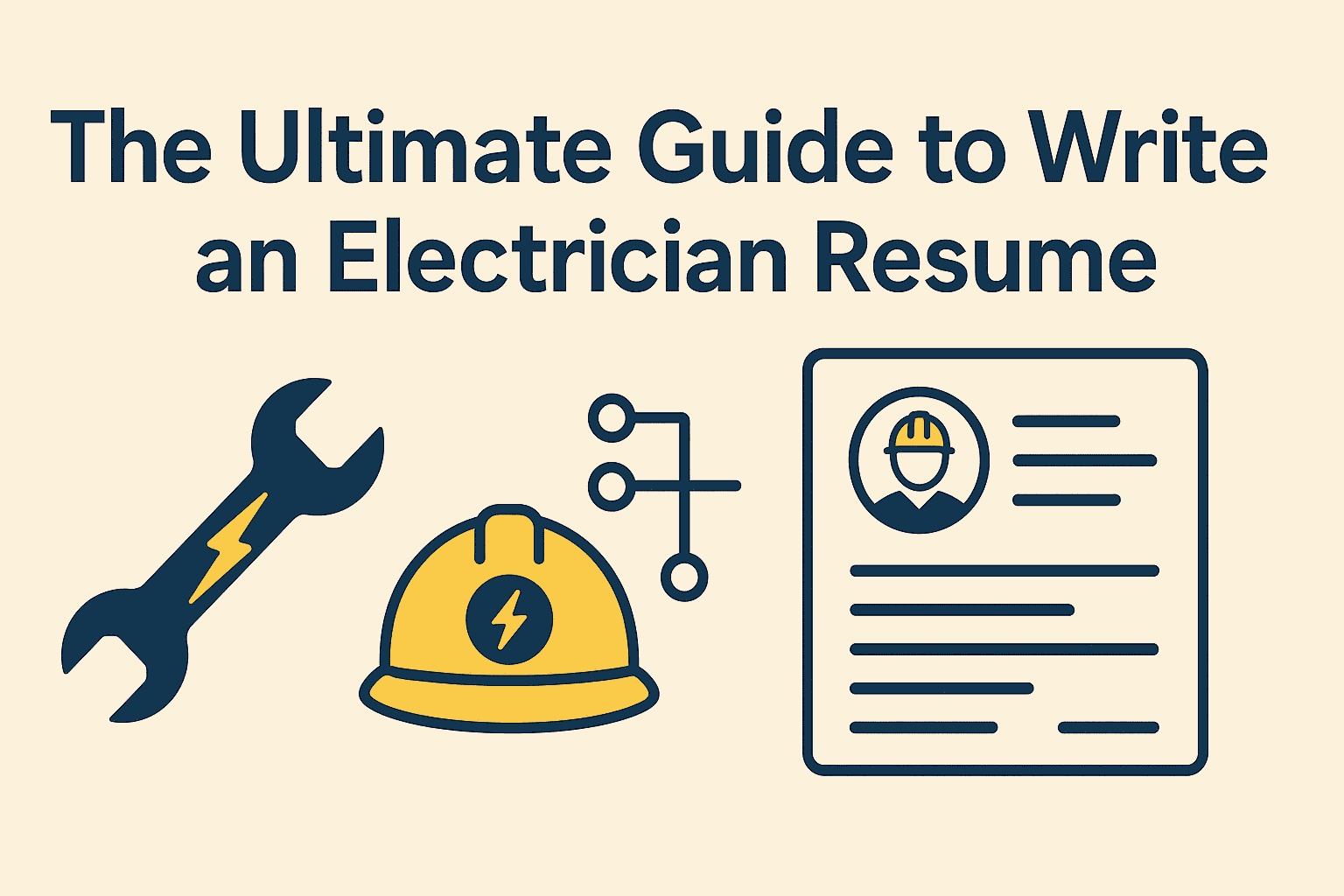 The Ultimate Guide to Write an Electrician Resume