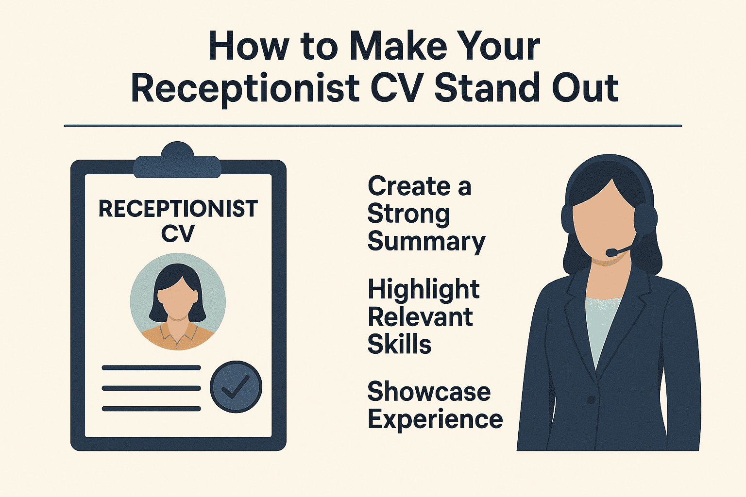 How to Make Your Receptionist CV Stand Out