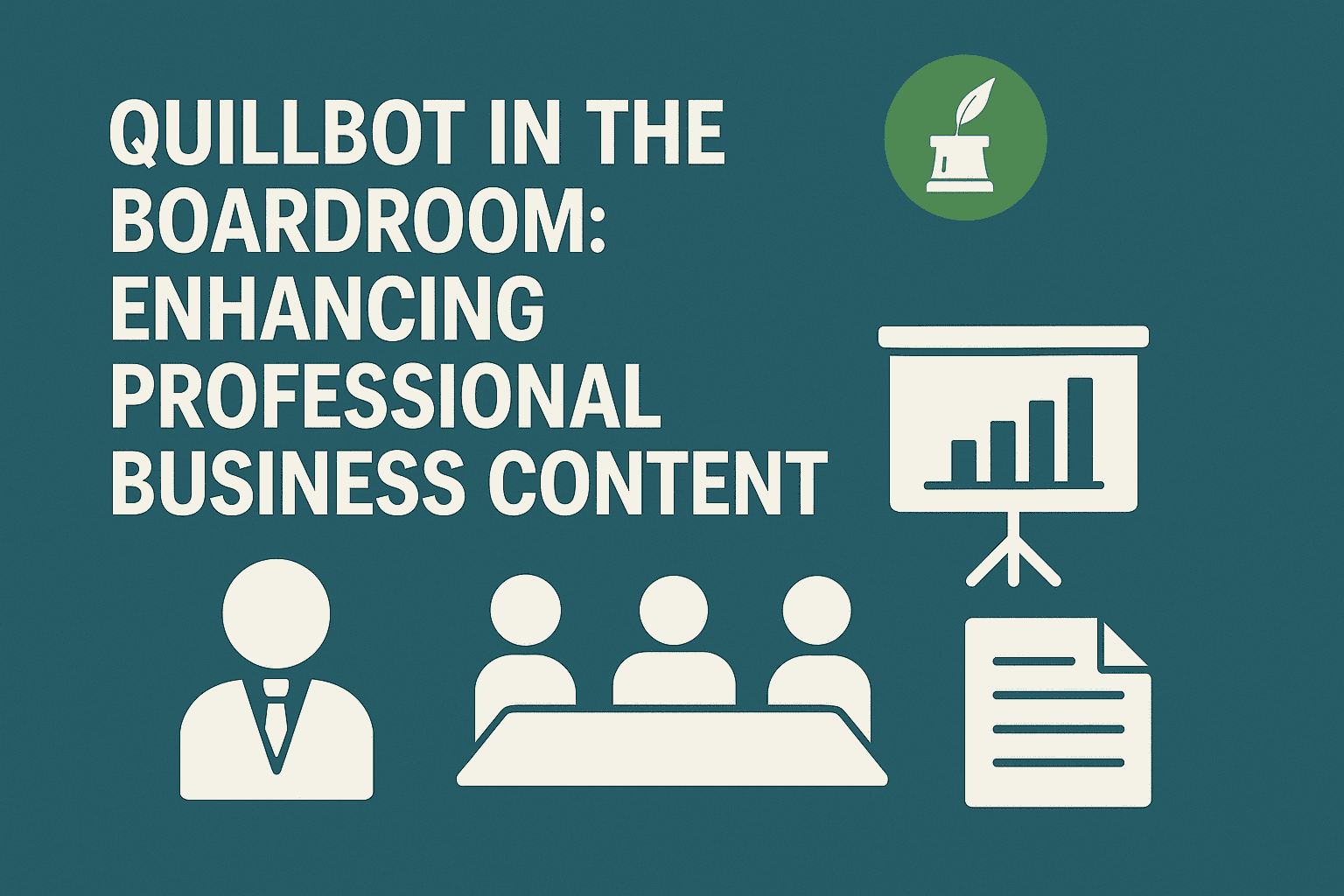QuillBot in the Boardroom: Enhancing Professional Business Content