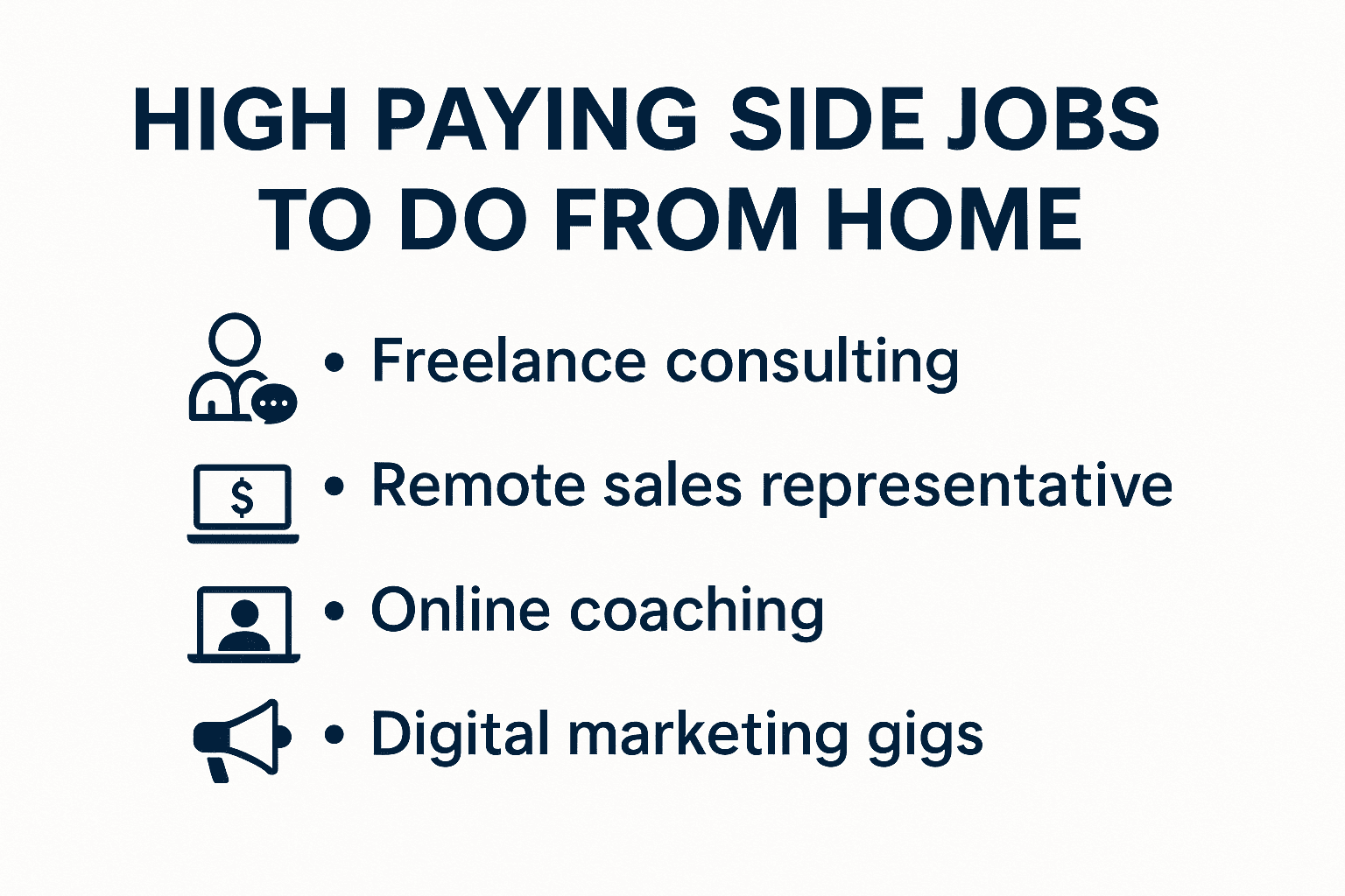 High Paying Side Jobs to Do From Home