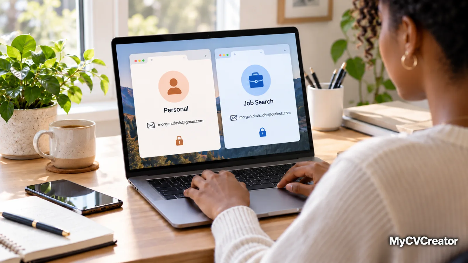 Keep Personal Accounts Separate During a Job Search