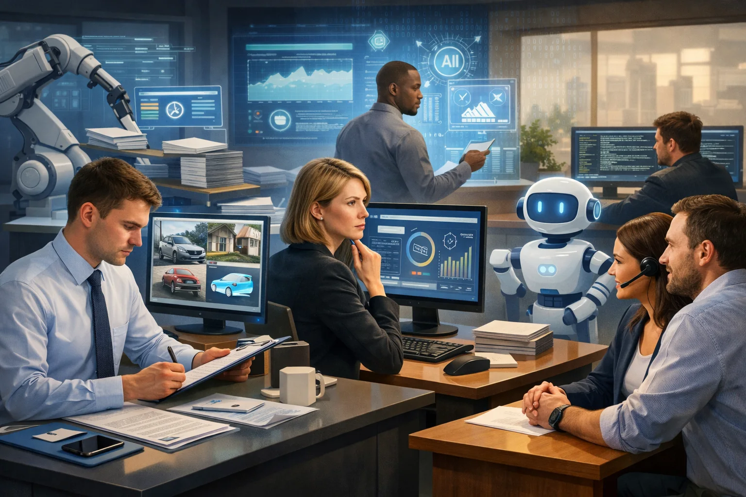 Insurance News How AI Is Changing Insurance Jobs | MyCVcreator Blog