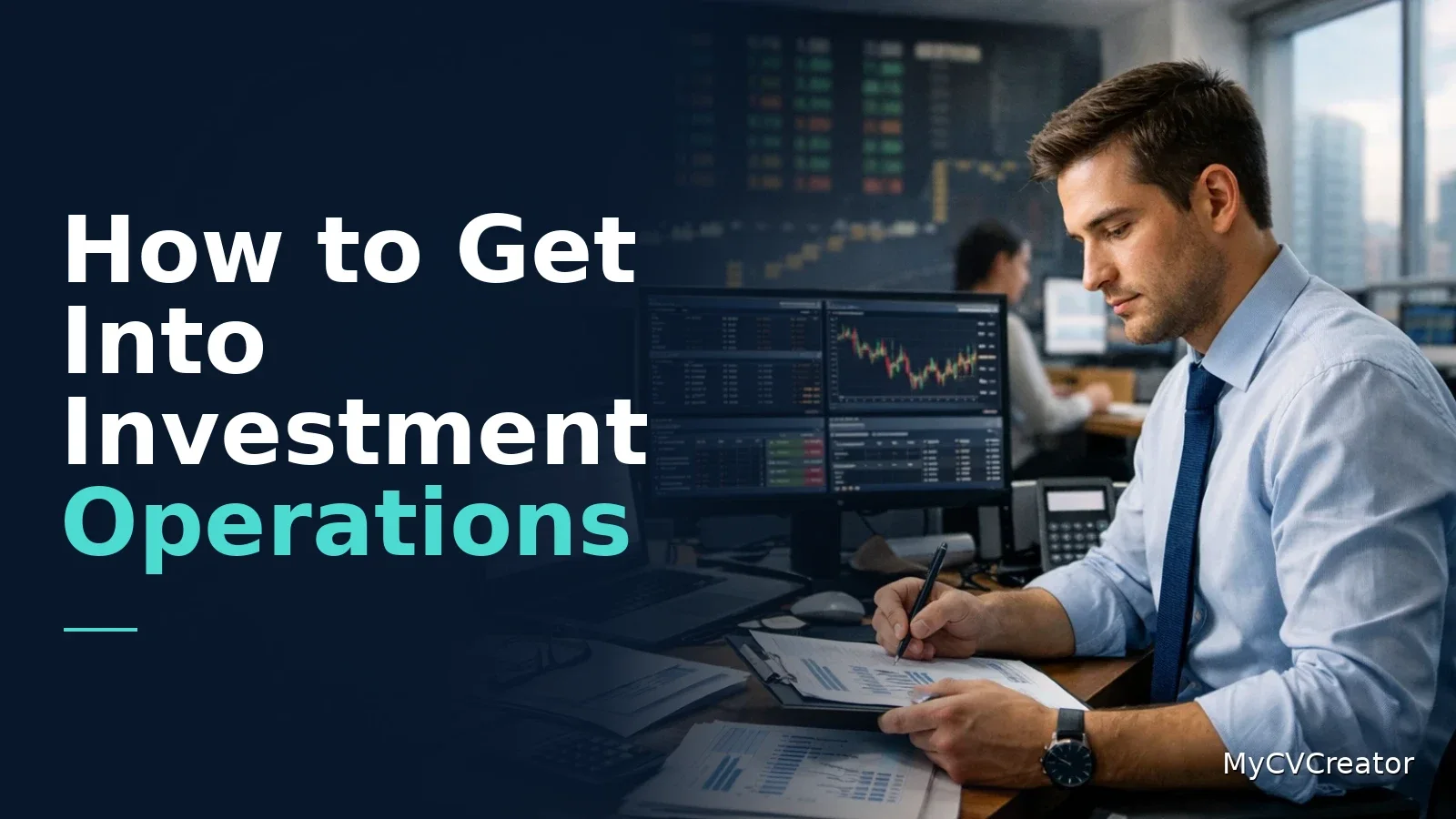 How to Get Into Investment Operations