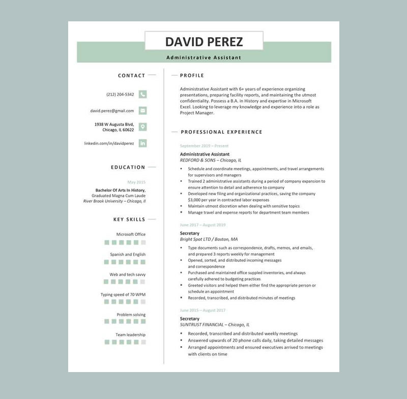 Word Templates - Page 2 | MyCVCreator
