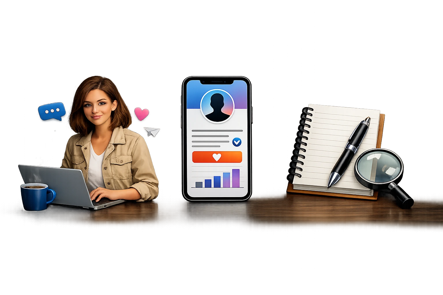 AI bio generator for LinkedIn and professional profiles